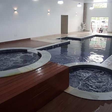 Aparthotel Flat Cavalinho Branco Com Piscina Aquecida 11M - 5 Min Da Praca Águas de Lindóia Exterior foto